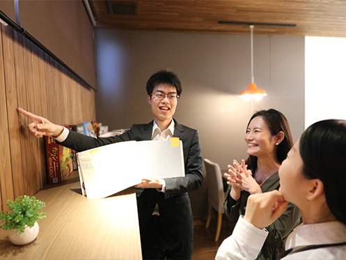 環境改善の打ち合わせ